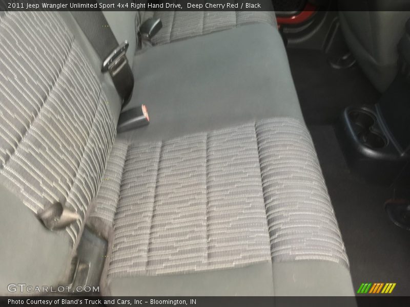 Deep Cherry Red / Black 2011 Jeep Wrangler Unlimited Sport 4x4 Right Hand Drive