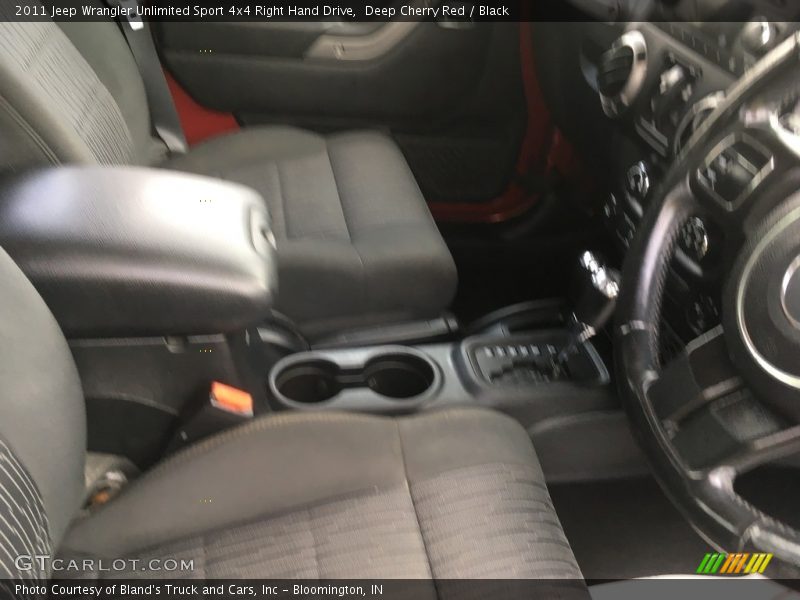 Deep Cherry Red / Black 2011 Jeep Wrangler Unlimited Sport 4x4 Right Hand Drive