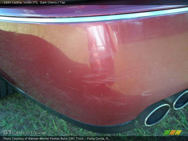 Dark Cherry / Tan 1993 Cadillac Seville STS