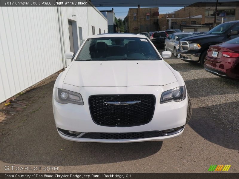Bright White / Black 2017 Chrysler 300 S AWD