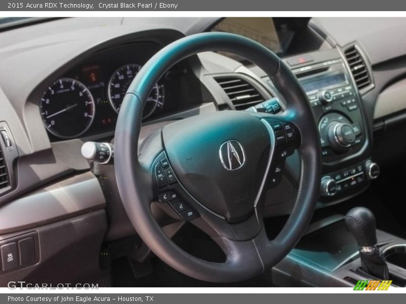 Crystal Black Pearl / Ebony 2015 Acura RDX Technology
