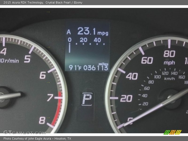 Crystal Black Pearl / Ebony 2015 Acura RDX Technology