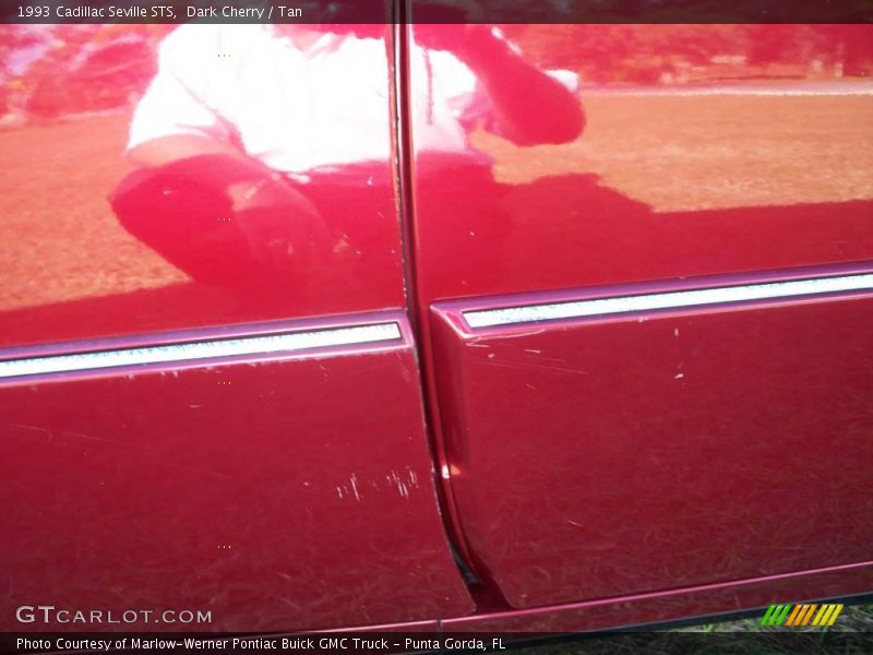 Dark Cherry / Tan 1993 Cadillac Seville STS