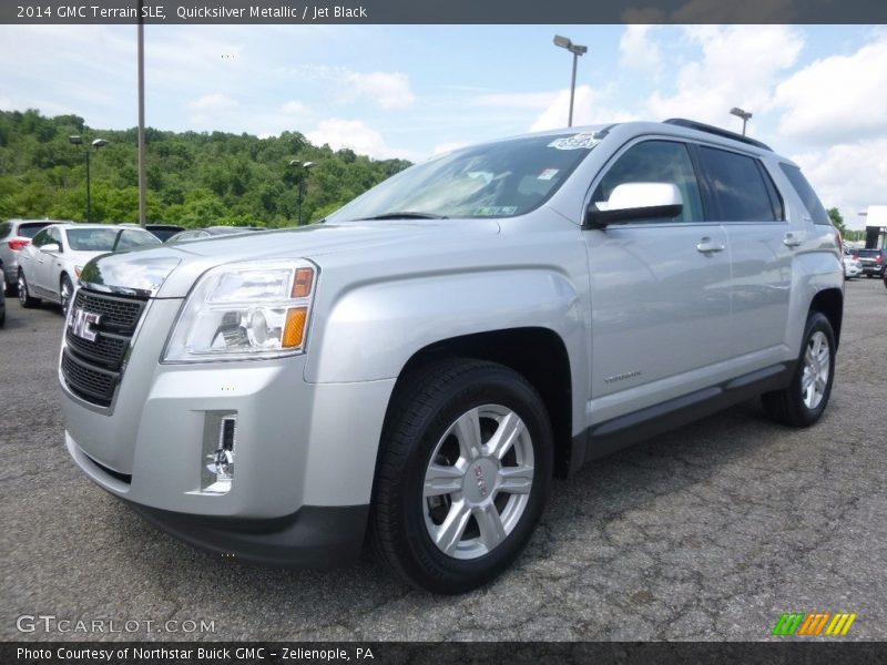 Quicksilver Metallic / Jet Black 2014 GMC Terrain SLE