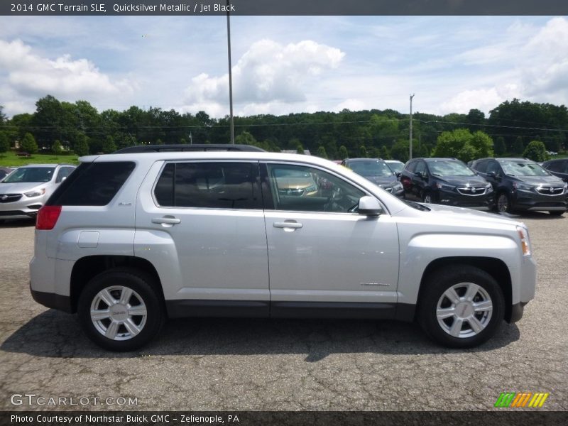 Quicksilver Metallic / Jet Black 2014 GMC Terrain SLE