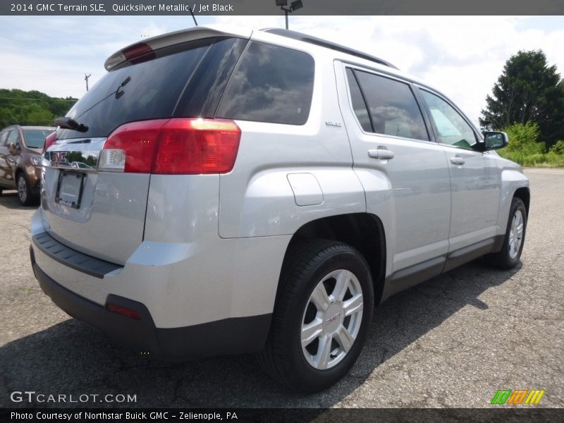 Quicksilver Metallic / Jet Black 2014 GMC Terrain SLE