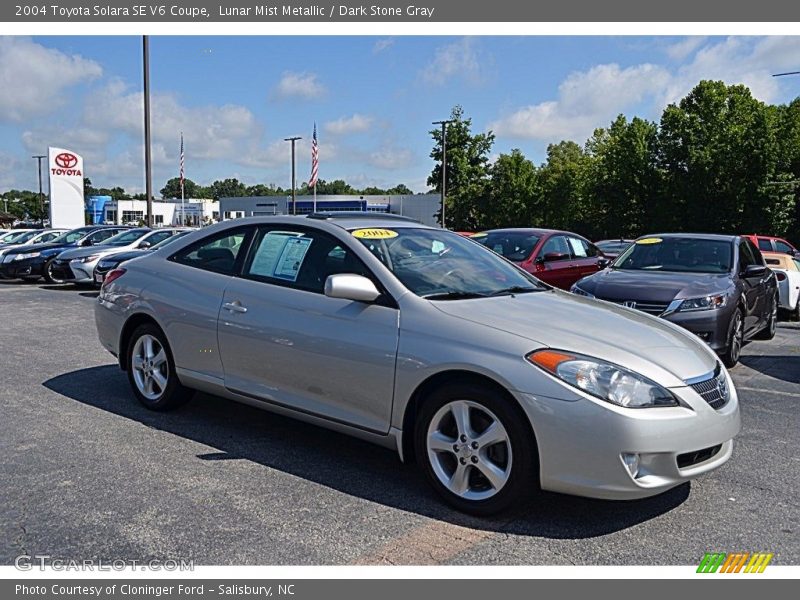 Lunar Mist Metallic / Dark Stone Gray 2004 Toyota Solara SE V6 Coupe