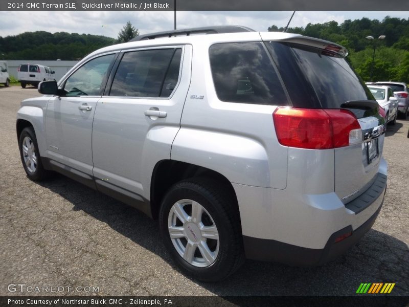 Quicksilver Metallic / Jet Black 2014 GMC Terrain SLE