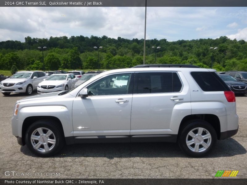 Quicksilver Metallic / Jet Black 2014 GMC Terrain SLE