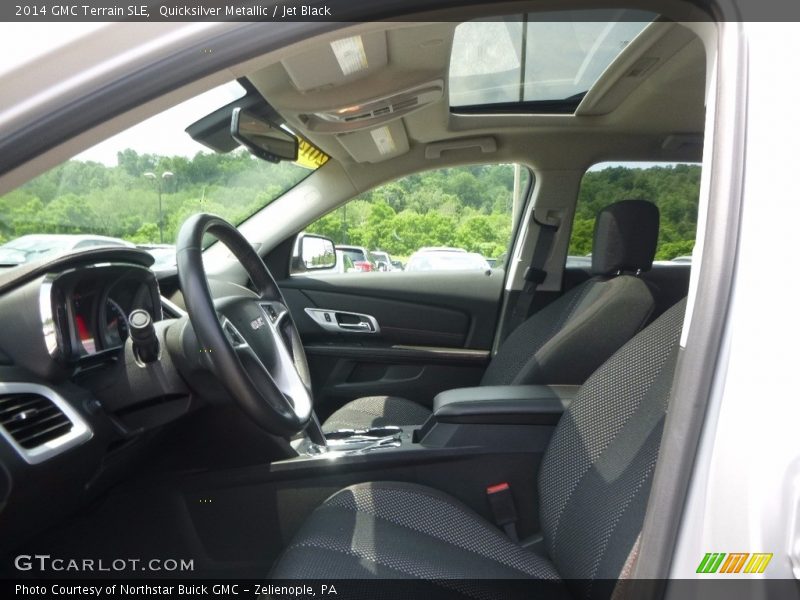 Quicksilver Metallic / Jet Black 2014 GMC Terrain SLE