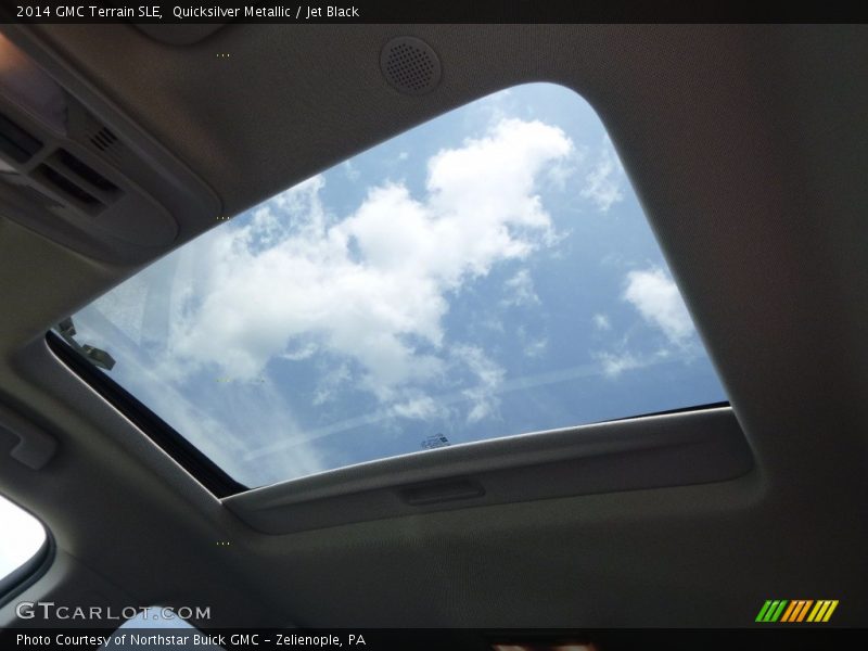 Quicksilver Metallic / Jet Black 2014 GMC Terrain SLE