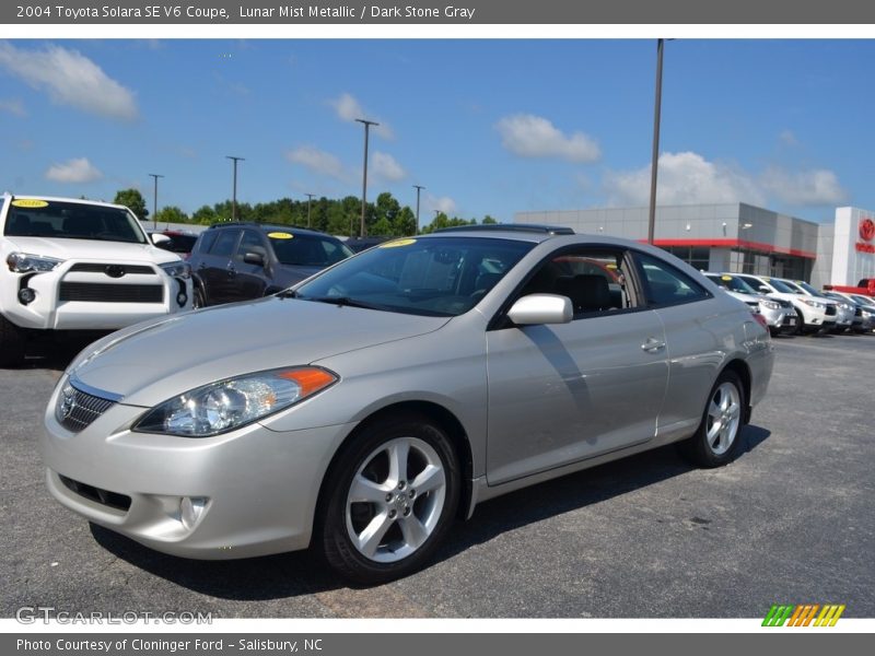 Lunar Mist Metallic / Dark Stone Gray 2004 Toyota Solara SE V6 Coupe