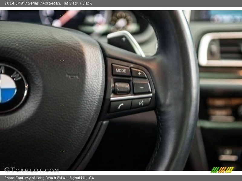 Jet Black / Black 2014 BMW 7 Series 740i Sedan
