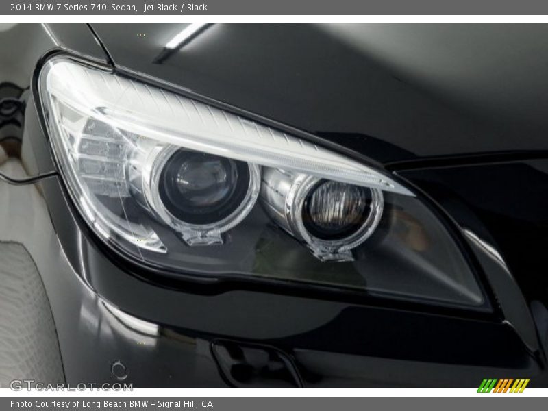 Jet Black / Black 2014 BMW 7 Series 740i Sedan