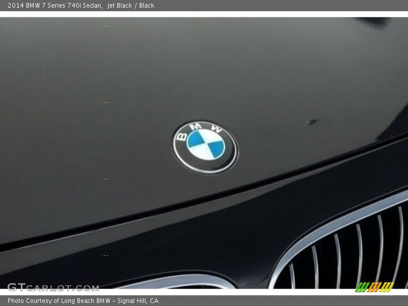Jet Black / Black 2014 BMW 7 Series 740i Sedan