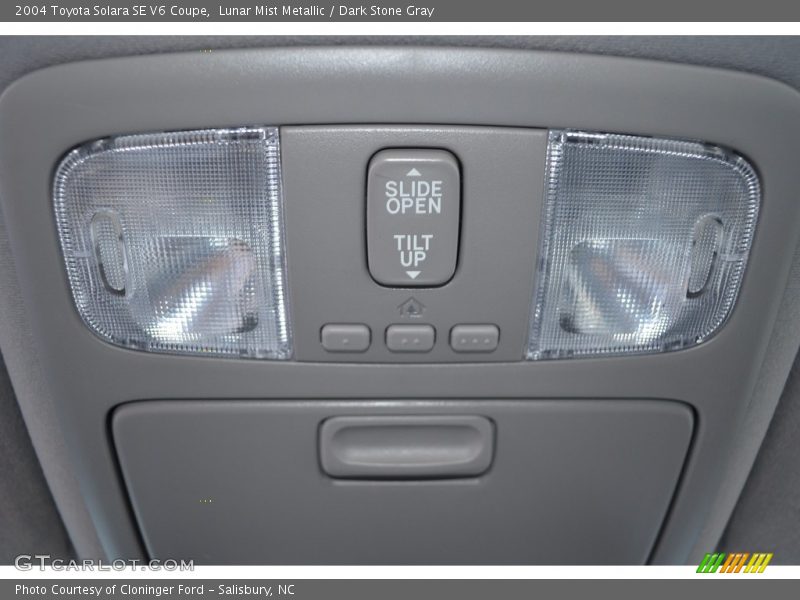 Lunar Mist Metallic / Dark Stone Gray 2004 Toyota Solara SE V6 Coupe