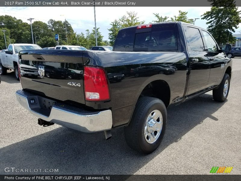 Black Clear-Coat / Black/Diesel Gray 2017 Ram 2500 SLT Crew Cab 4x4