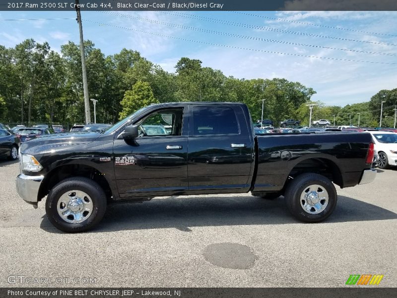 Black Clear-Coat / Black/Diesel Gray 2017 Ram 2500 SLT Crew Cab 4x4