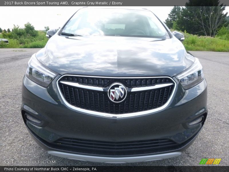 Graphite Gray Metallic / Ebony 2017 Buick Encore Sport Touring AWD