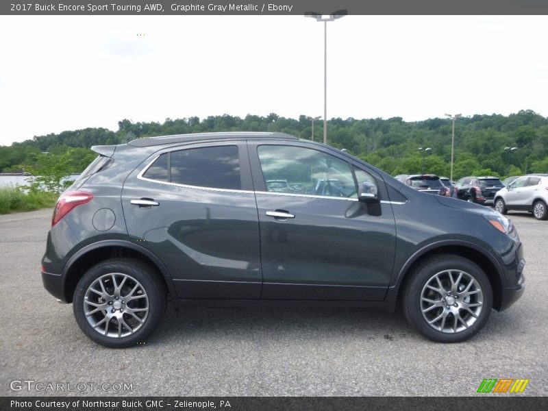 Graphite Gray Metallic / Ebony 2017 Buick Encore Sport Touring AWD