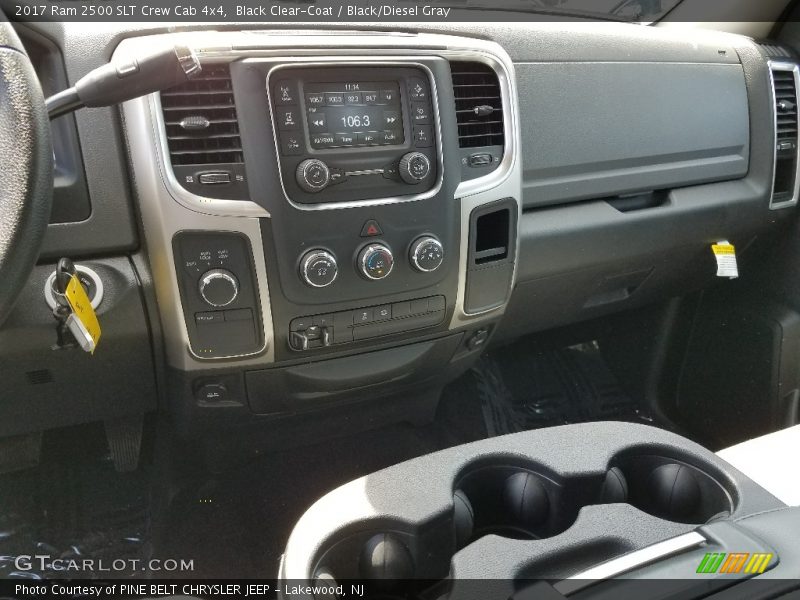 Black Clear-Coat / Black/Diesel Gray 2017 Ram 2500 SLT Crew Cab 4x4
