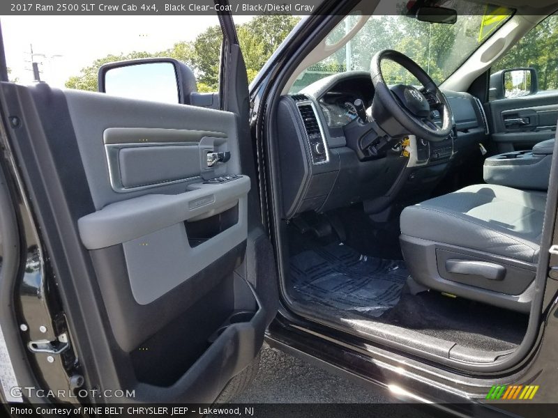 Black Clear-Coat / Black/Diesel Gray 2017 Ram 2500 SLT Crew Cab 4x4