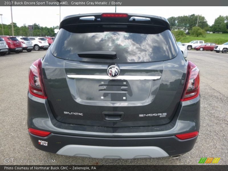 Graphite Gray Metallic / Ebony 2017 Buick Encore Sport Touring AWD
