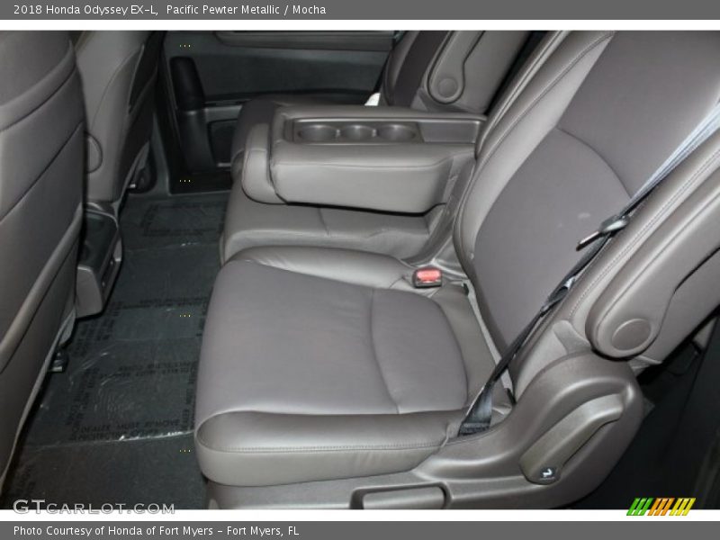 Pacific Pewter Metallic / Mocha 2018 Honda Odyssey EX-L