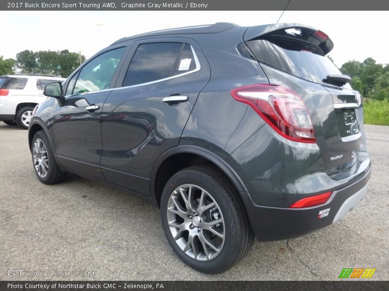 Graphite Gray Metallic / Ebony 2017 Buick Encore Sport Touring AWD