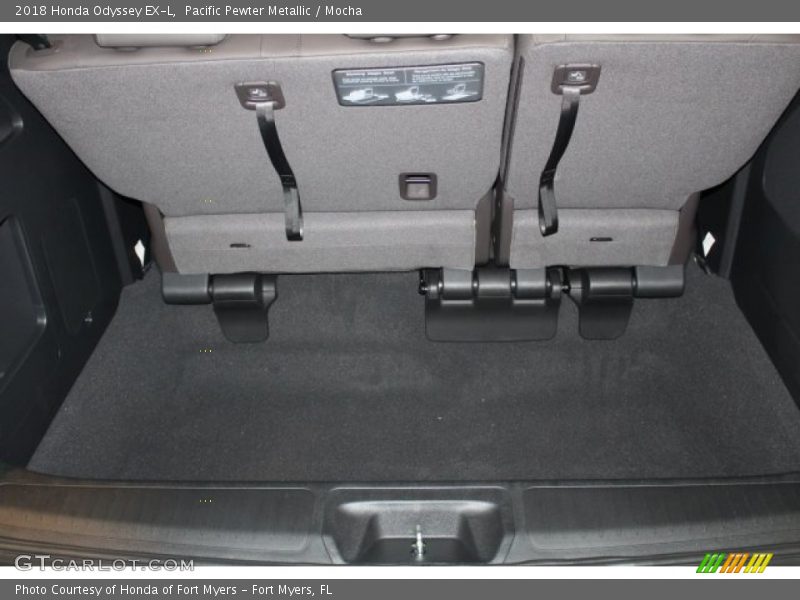 Pacific Pewter Metallic / Mocha 2018 Honda Odyssey EX-L