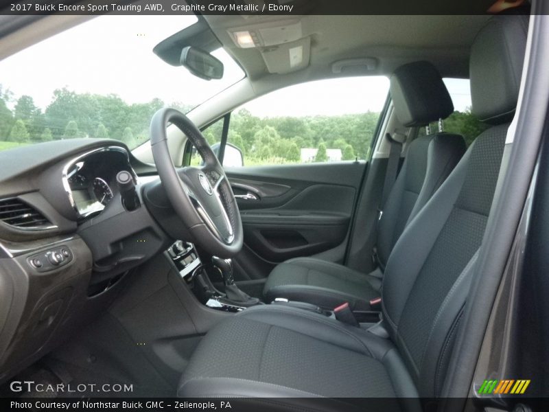 Graphite Gray Metallic / Ebony 2017 Buick Encore Sport Touring AWD