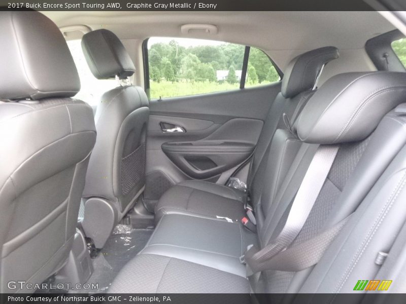 Graphite Gray Metallic / Ebony 2017 Buick Encore Sport Touring AWD