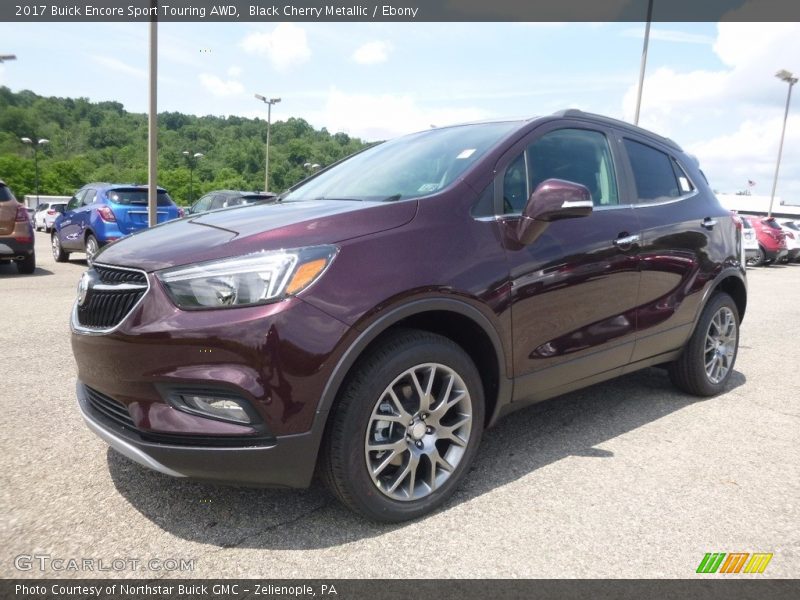 Black Cherry Metallic / Ebony 2017 Buick Encore Sport Touring AWD