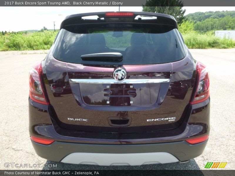 Black Cherry Metallic / Ebony 2017 Buick Encore Sport Touring AWD