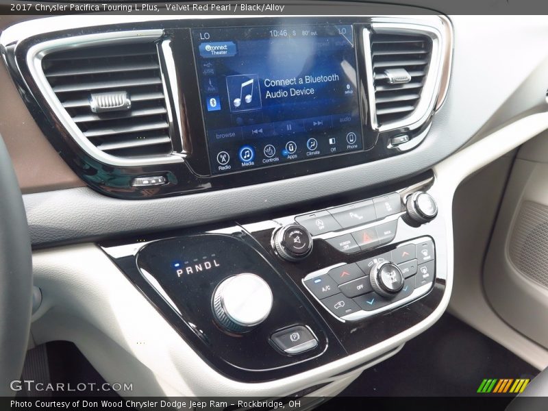 Velvet Red Pearl / Black/Alloy 2017 Chrysler Pacifica Touring L Plus
