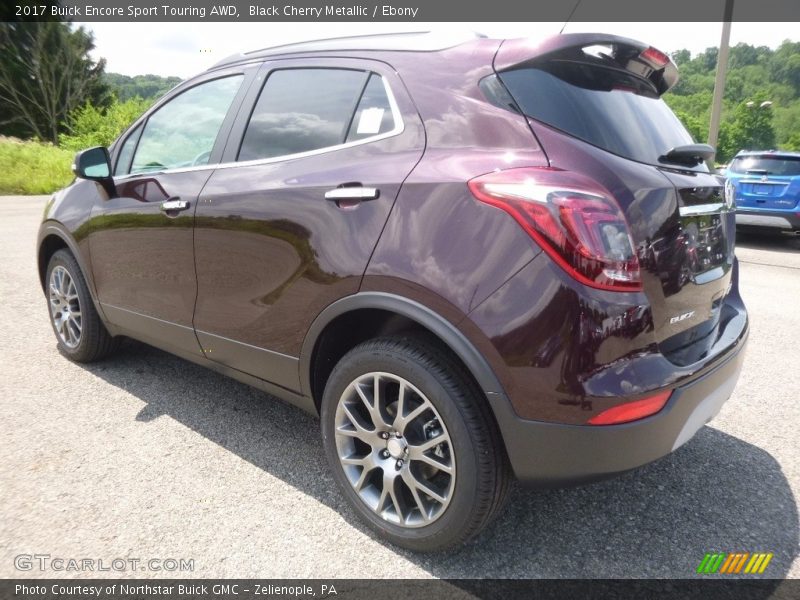Black Cherry Metallic / Ebony 2017 Buick Encore Sport Touring AWD