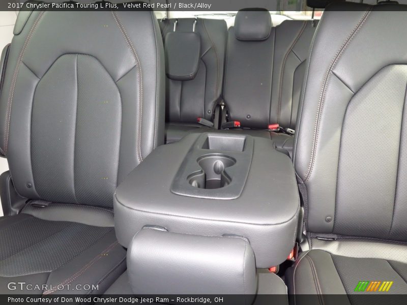 Velvet Red Pearl / Black/Alloy 2017 Chrysler Pacifica Touring L Plus