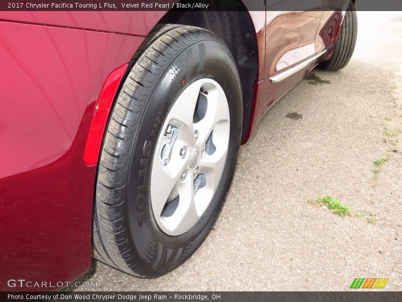 Velvet Red Pearl / Black/Alloy 2017 Chrysler Pacifica Touring L Plus
