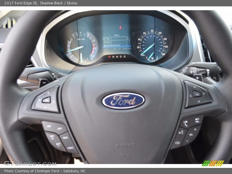 Shadow Black / Ebony 2017 Ford Edge SE