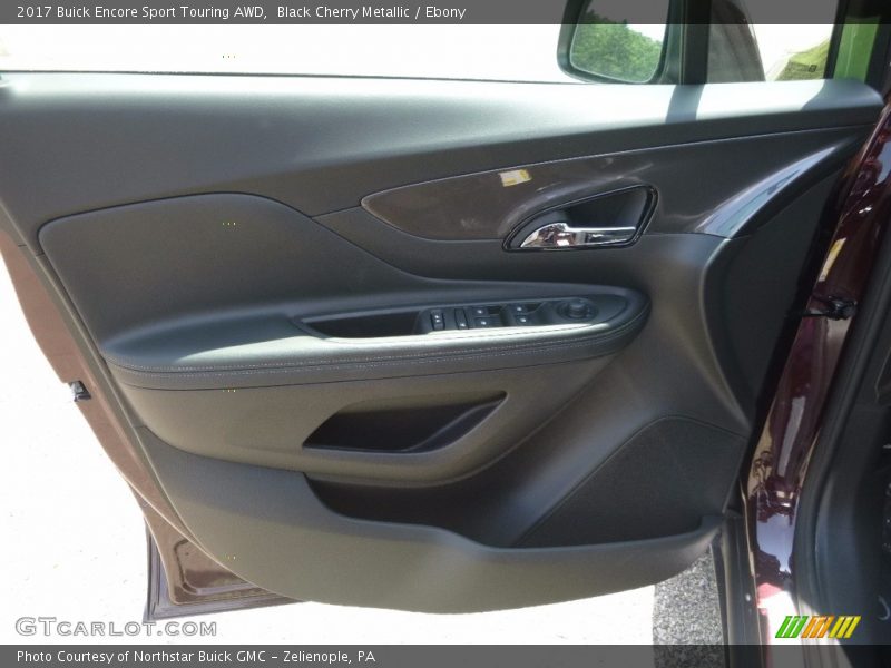 Black Cherry Metallic / Ebony 2017 Buick Encore Sport Touring AWD