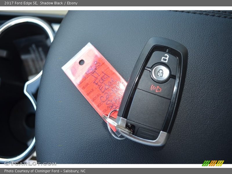 Shadow Black / Ebony 2017 Ford Edge SE