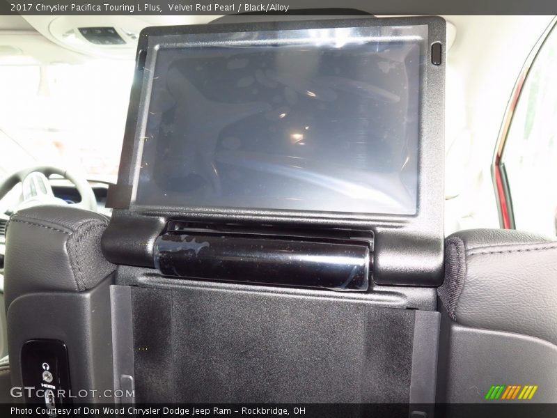 Velvet Red Pearl / Black/Alloy 2017 Chrysler Pacifica Touring L Plus