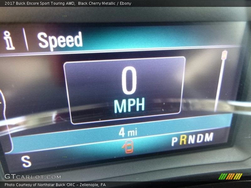 Black Cherry Metallic / Ebony 2017 Buick Encore Sport Touring AWD