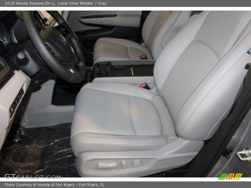 Lunar Silver Metallic / Gray 2018 Honda Odyssey EX-L