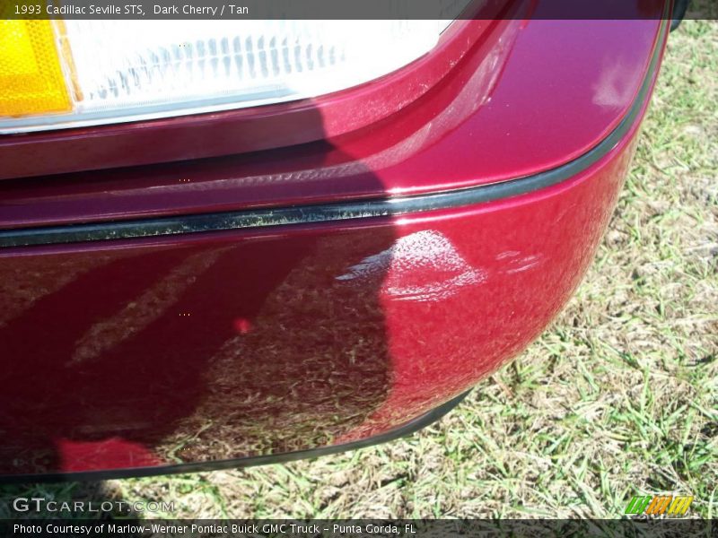 Dark Cherry / Tan 1993 Cadillac Seville STS