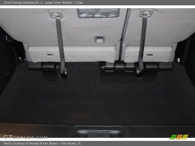 Lunar Silver Metallic / Gray 2018 Honda Odyssey EX-L