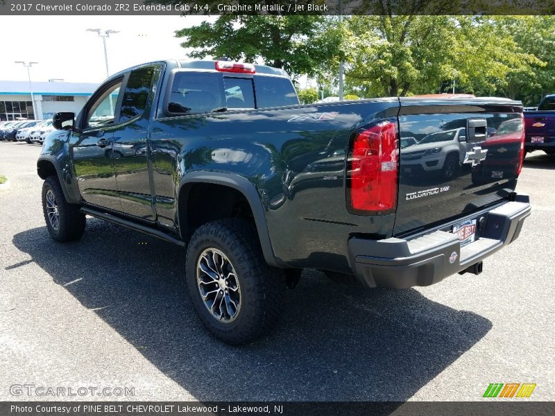 Graphite Metallic / Jet Black 2017 Chevrolet Colorado ZR2 Extended Cab 4x4