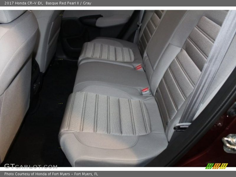Basque Red Pearl II / Gray 2017 Honda CR-V EX