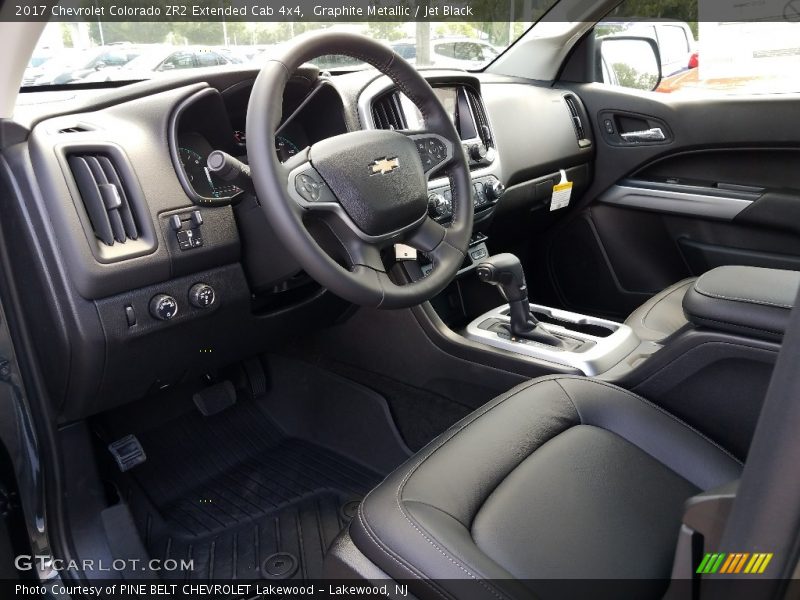 Graphite Metallic / Jet Black 2017 Chevrolet Colorado ZR2 Extended Cab 4x4