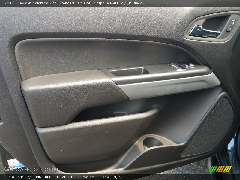 Graphite Metallic / Jet Black 2017 Chevrolet Colorado ZR2 Extended Cab 4x4
